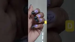 Nail 💅 Art 💅 Nature Art on Nail #music #song #nailart #nails #simplenails #naildesign #vyara #art