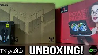 Unboxing ASUS TUF Gaming A15 Laptop (in Tamil) || Live Tech coolpad and Zebronics Gaming Mouse ||