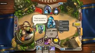 Hearthstone - League of Explorers - The Ruined City - Last boss -  Lady Nazj'ar