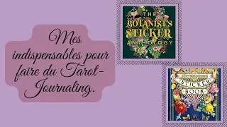 Mes indispensables pour faire du Tarot-Journaling, du Bullet-tarot, du Witchcraft-journal....✒️