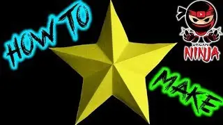 How to make Kirigami: Nautical Paper Star