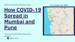 Tracking the Spread of Covid-19 in Mumbai and Pune
