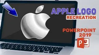 LOGO RECREATION: APPLE LOGO design from scratch with Ms PowerPoint 2019 - EP1
