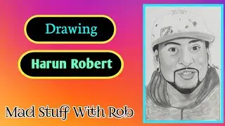 Drawing Rob From Mad Stuff With Rob | @madstuffwithrob #drawit #shorts #shortvideo