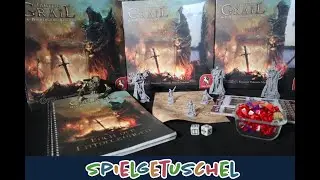 Spielgetuschel Review#17 - Brettspiel - Tainted Grail