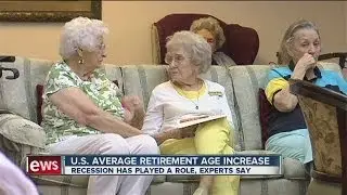 U.S. average retirement age increase