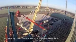 Timelapse Hangar extension & new MEGADOOR