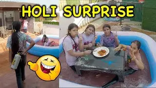 Holi Surprise de Diya Ghar Jake | Harpreet SDC