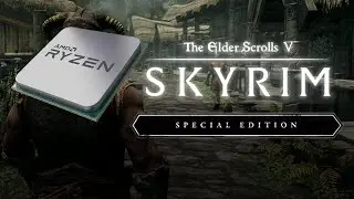 Skyrim Special Edition en PC de bajos recursos |  Ryzen 3 2200G