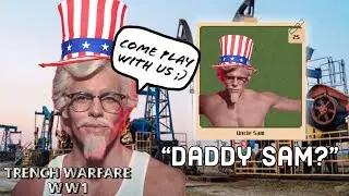 Playing the *NEW* Uncle Sam Skin In Trench Warfare WW1