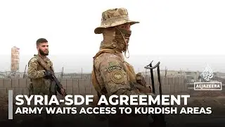Syrian army awaits entry into Kurdish-controlled northeast after SDF deal