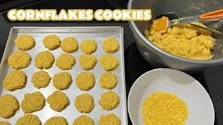 Resep Cornflakes Cookies Tanpa Mixer, Super Praktis dan Renyah! #resepkue #kuekering