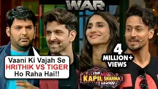 Kapil Sharma COMEDY With Hrithik Roshan Tiger Shroff Vaani Kapoor | The Kapil Sharma Show | WAR