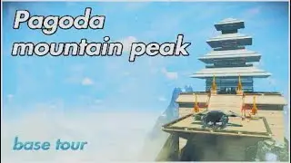 No man's sky base tour - Pagoda mountain peak base