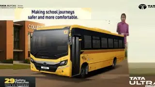 Tata ultra prime school bus bs6 phase 2 model 2026