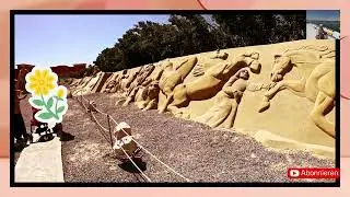 Sand City Hurghada &ndash; Kunst aus Sand unter der &auml;gyptischen Sonne- Vlog 🇪🇬