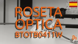 Roseta de Fibra Óptica BTOTB0411W - Diseño Compacto y Fácil Instalación