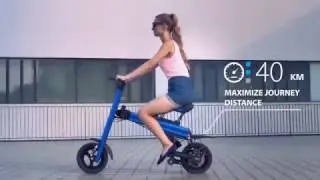ONEBOT T8 electric folding bike (official 02)