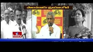 Jupally Vs TDP leader Ravula Vs DK Aruna | Counter Attacks | Palamuru Project | HMTV