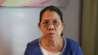 Poonsap explains HomeNet Thailand's work to empower home-based workers