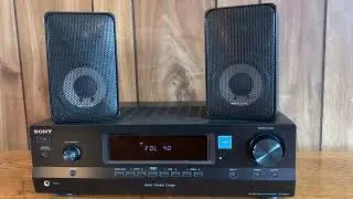 Realistic MINIMUS-7 compact speakers & SONY STR-DH100 receiver