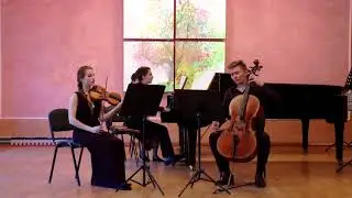 С.Людкевич Тріо для скрипки, віолончелі та фортепіано fis-moll, ІІ ч.