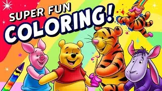 Pooh & Friends Coloring!
