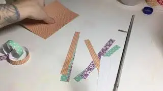 Making paper chains with no glue, tape, or staples!