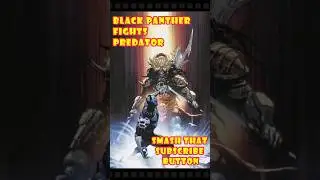 Predator Vs Black Panther #marvel #superhero #blackpanther #comics #batman #dc