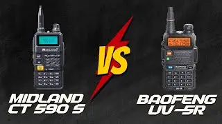 Midland CT590 VS Baofeng UV-5R | Prestazioni a confronto