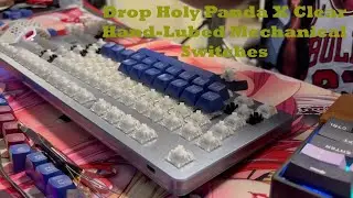 Drop Holy Panda lube CTL Keyboard Marvel Key Caps