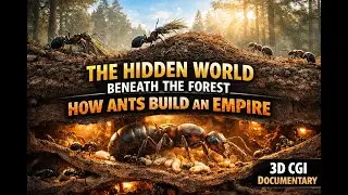 The Hidden World Beneath the Forest: How Ants Build an Empire | Antkingdom | 3D CGI Documentary