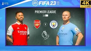 FIFA 23 - Manchester City Vs Arsenal Fc - Premier League 2022/23 | PS5&trade; [4K60]
