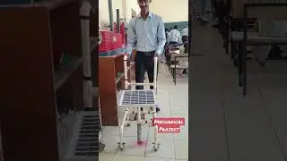 Solar Grass Cutter #mechanical Project #viral #shorts #shortvideo