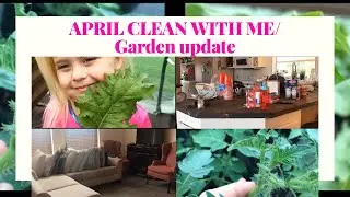Time lapse cleaning | SPRING Garden update | Cleaning the house and yard | HOMESTEAD | Family Days