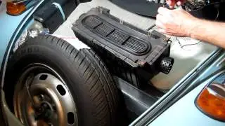 Fresh Air Fan Box '71-'72 Super Beetle