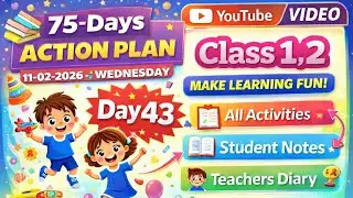 GFLN DAY 43 || CLASS 1,2 || ALL ACTIVITIES ||