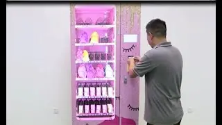zhongda new eyelash vending machine
