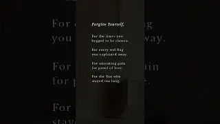Quotes on self- forgiveness| #forher