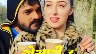 खेसारी लाल यादव ने पटाया विदेशी लड़की | Khesari Lal Yadav & Grace Rhodes | Funny Video London 2021