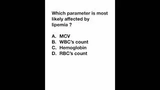 ASCP Exam &ndash; Medical Lab Scientist #ascp  #shorts  #medical  #hematology