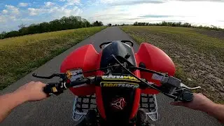 Honda 416 vs 402 Drag Race | 2007 Honda 400ex vs. 2012 Honda 400x