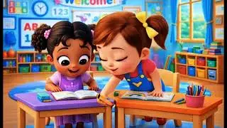 Sharing is Caring 💛 | Kindness Song for Kids | Preschool & Toddler Learning