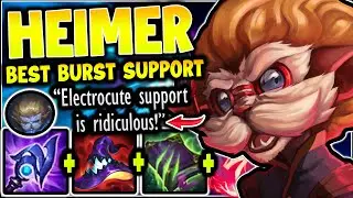 How is Heimerdinger support SO BROKEN with these runes?