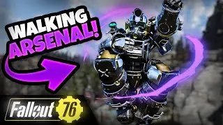 The Best POWER ARMOR - Legendary EXCAVATOR!!! - Fallout 76 Steel Reign
