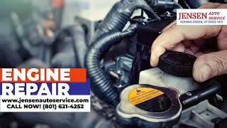Engine Repair 📞 Give Us A Call Soon 801-621-4252 | Jensen Auto Service Ogden UT