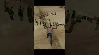 20 Grove Street vs 20 Los Varrios Aztecas | Gang War GTA San Andreas