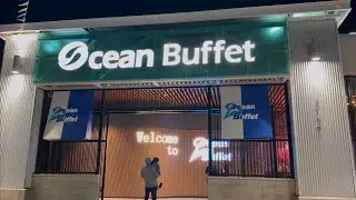 Попробовали блюда из морепродуктов в буфете и хот-пот с овощами годжи.