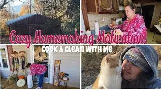 Cozy Homemaking Motivation / 1975 Double Wide Fixer Upper / Mobile Home Living