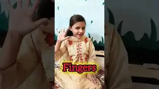 Hand Parts Vocabulary for Kids | Learn Fingers, Knuckles, Wrist & Palm with Actions